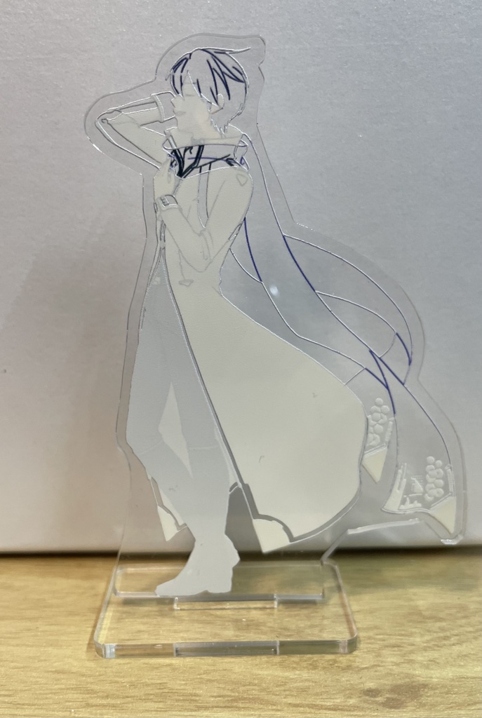 【#CRYP透ズ】透けるアクリルスタンド クリプトンズ