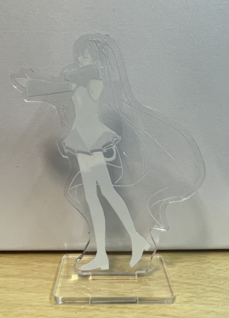 【#CRYP透ズ】透けるアクリルスタンド クリプトンズ