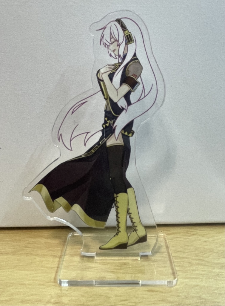 【#CRYP透ズ】透けるアクリルスタンド クリプトンズ