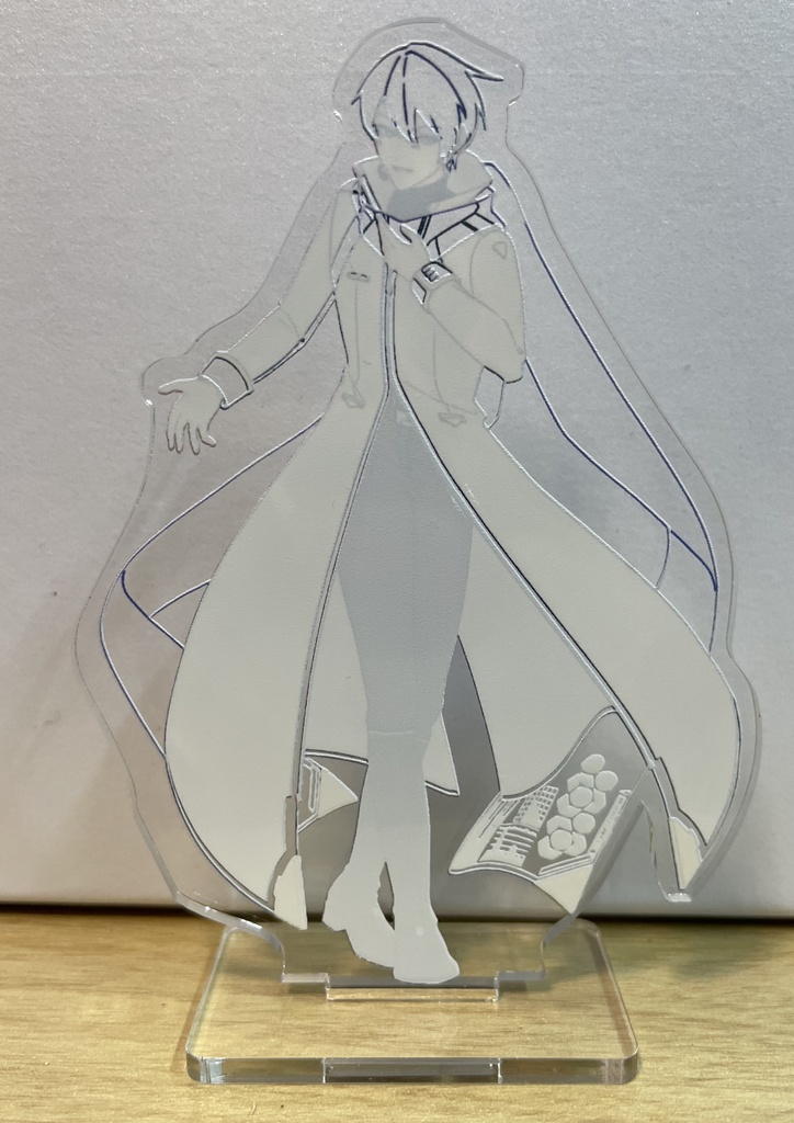 ☆エラー品☆空に透けるKAITOアクリルスタンド正面向きver.1