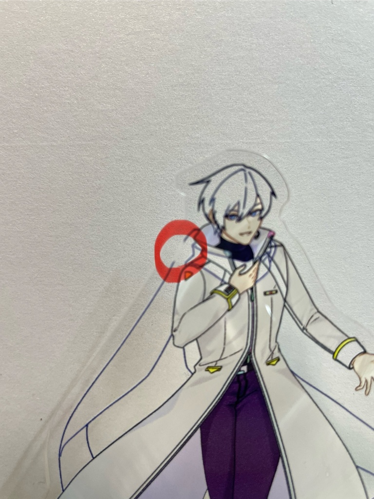 ☆エラー品☆空に透けるKAITOアクリルスタンド正面向きver.1 