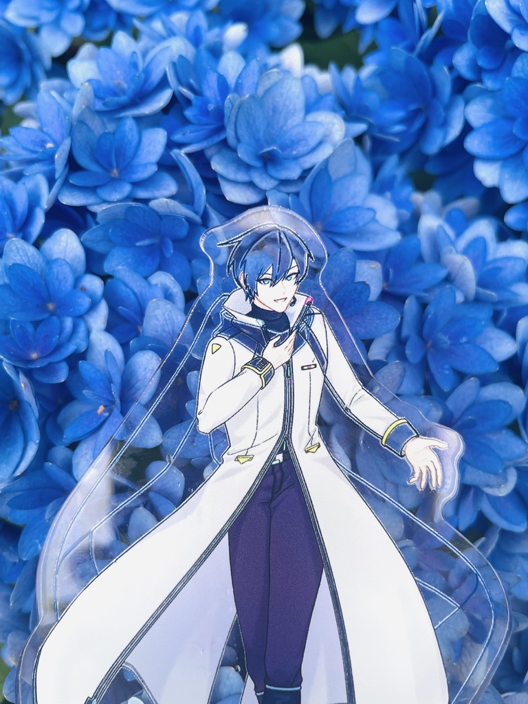 ☆エラー品☆空に透けるKAITOアクリルスタンド正面向きver.1