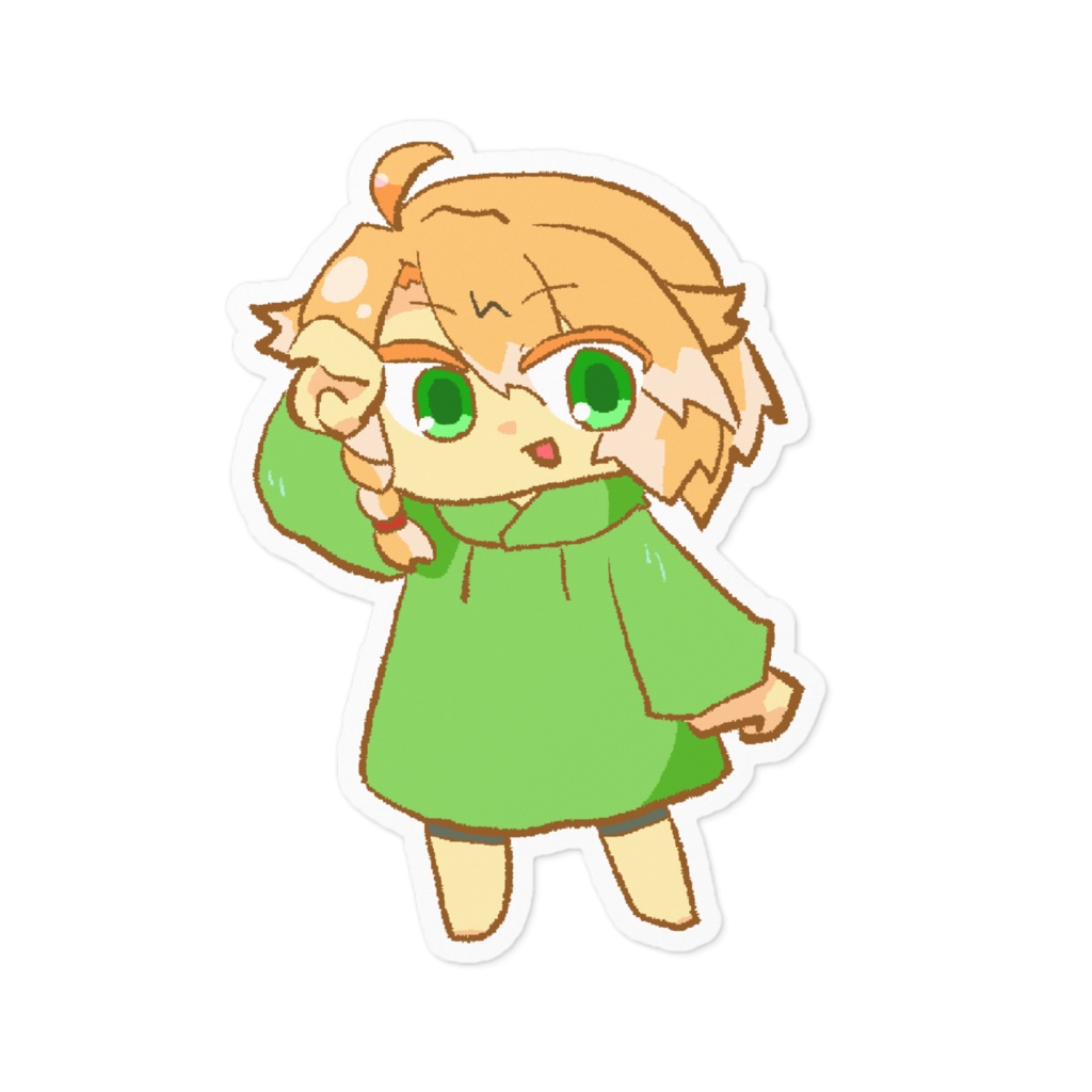 寅大路わもステッカー