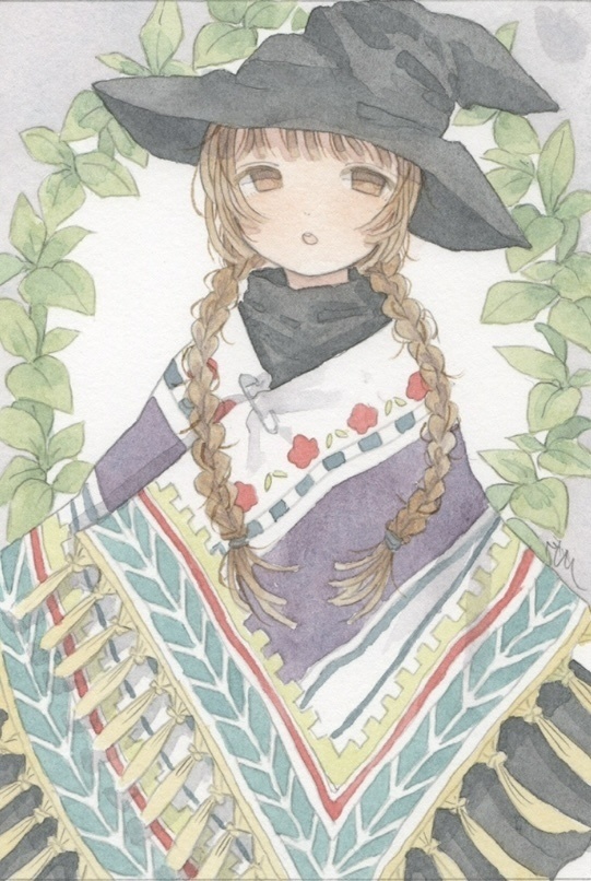 はがきサイズイラストオーダー