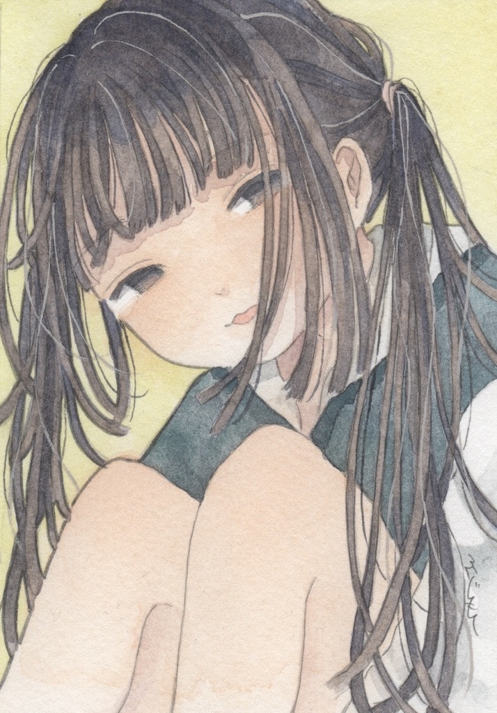 はがきサイズイラストオーダー