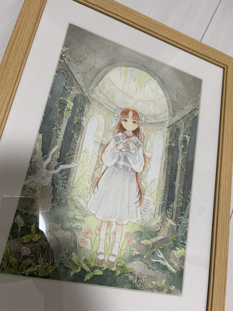原画「過去に消える」