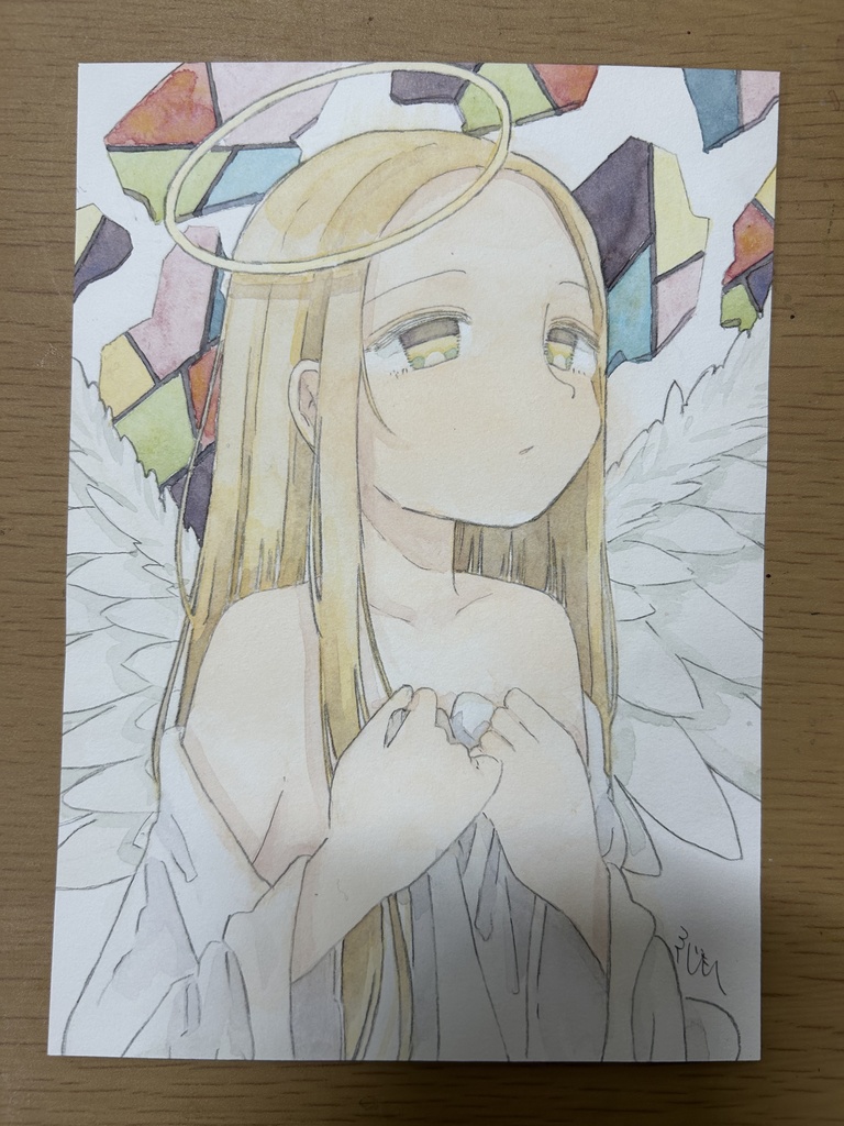 原画「まなざし」