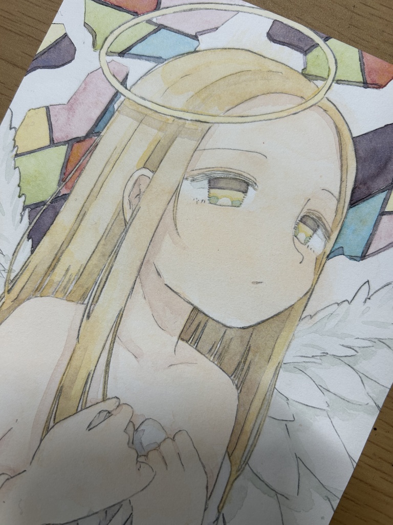 原画「まなざし」