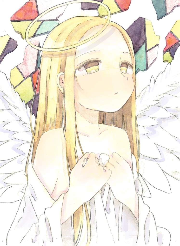 原画「まなざし」