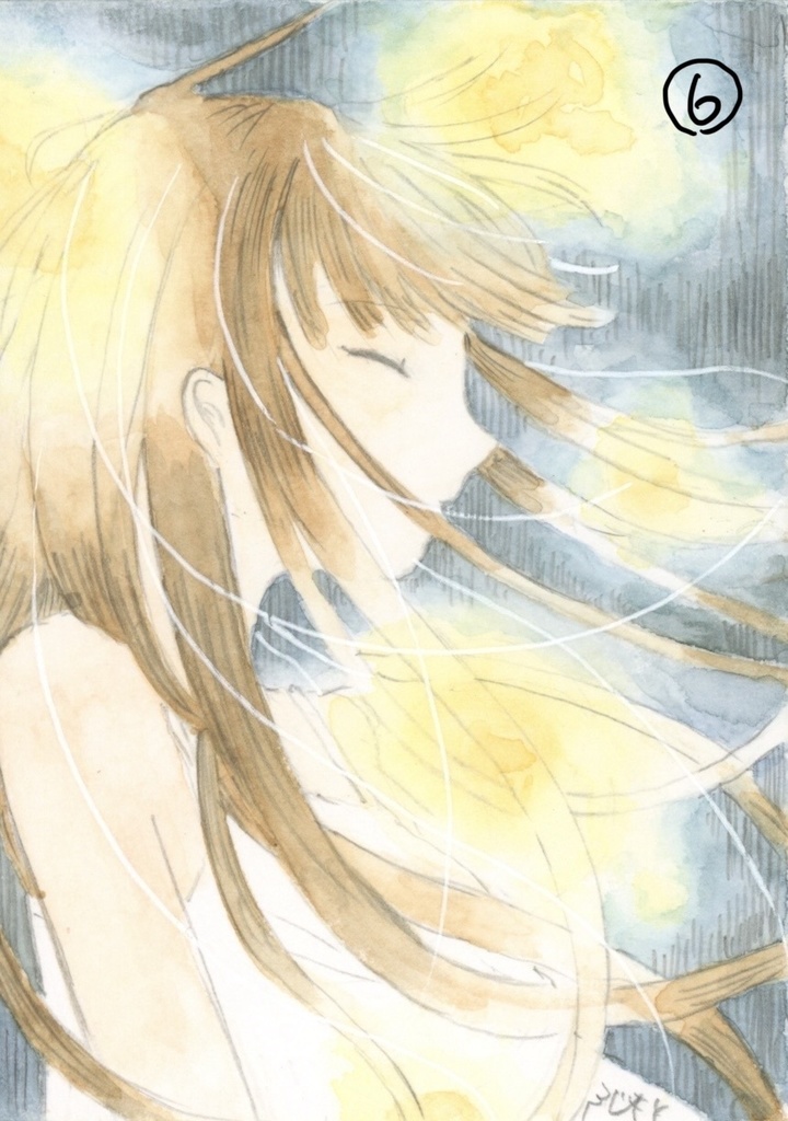 ATC原画・ミニ色紙原画 4/5 20時から