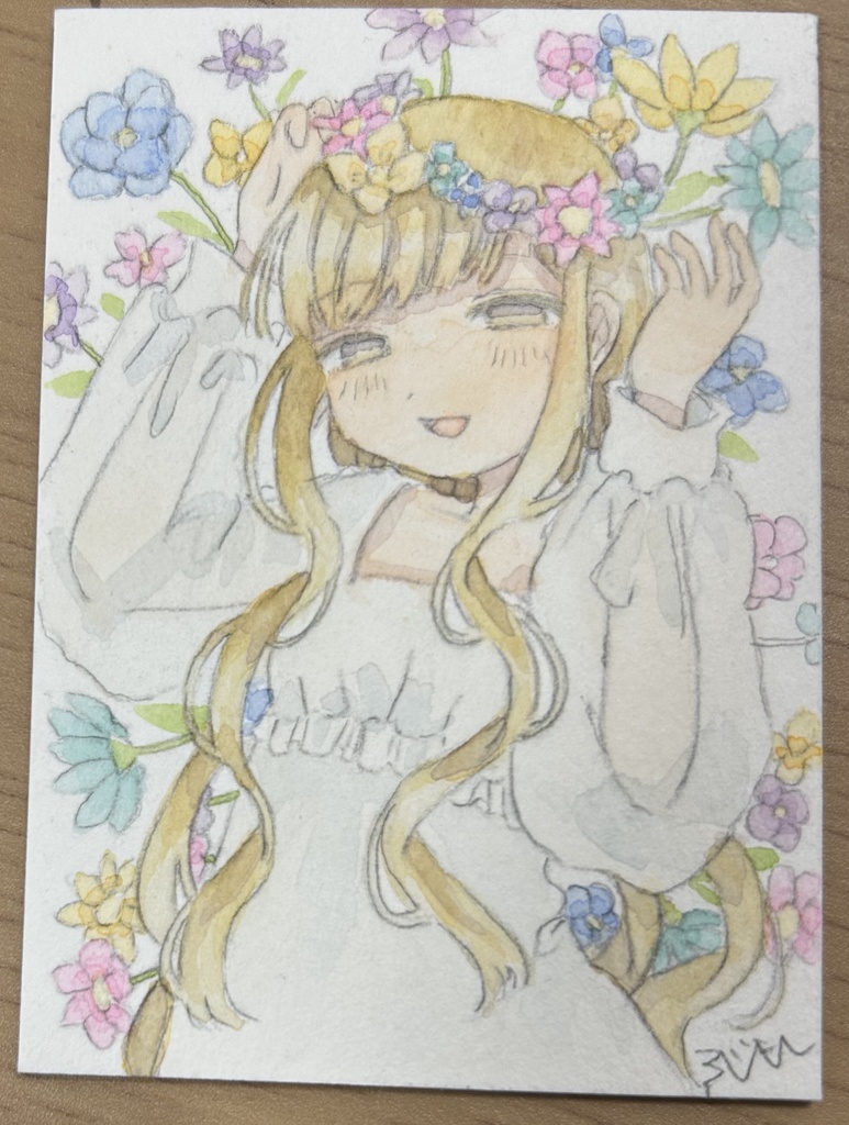 ATC原画・ミニ色紙原画 4/5 20時から