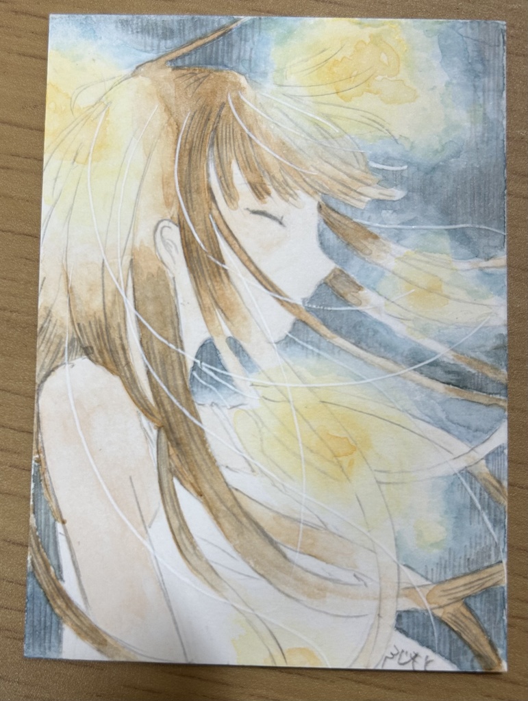 ATC原画・ミニ色紙原画 4/5 20時から