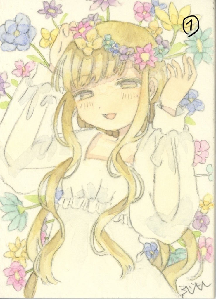 ATC原画・ミニ色紙原画 4/5 20時から