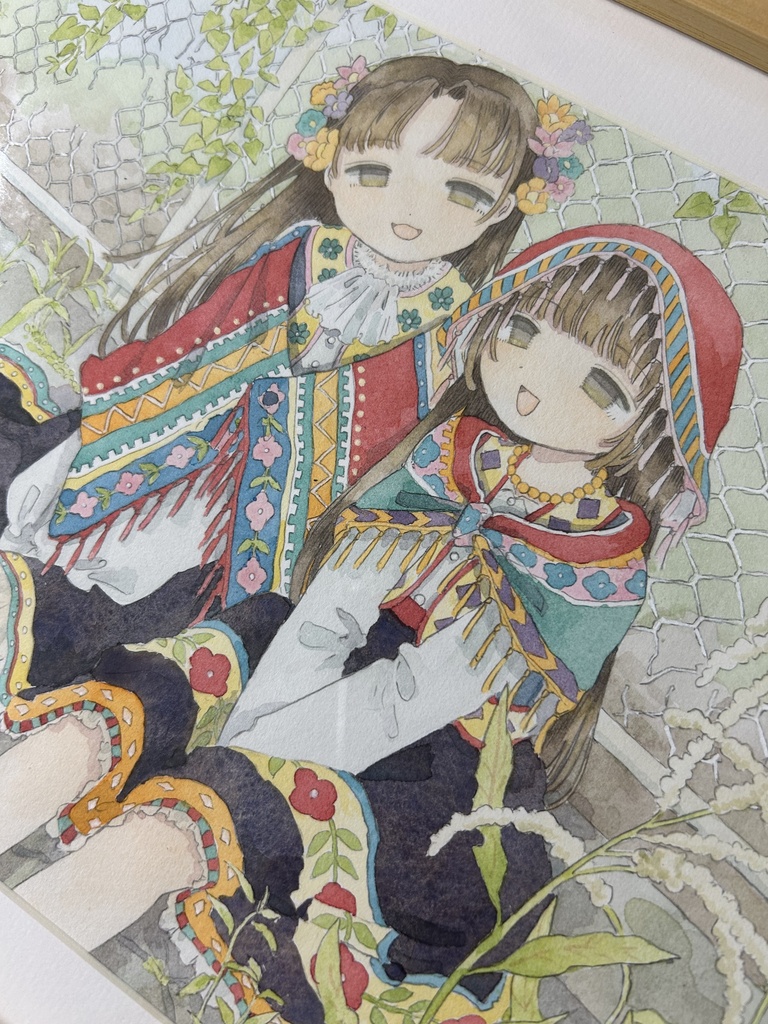 原画「あたたかな時間」