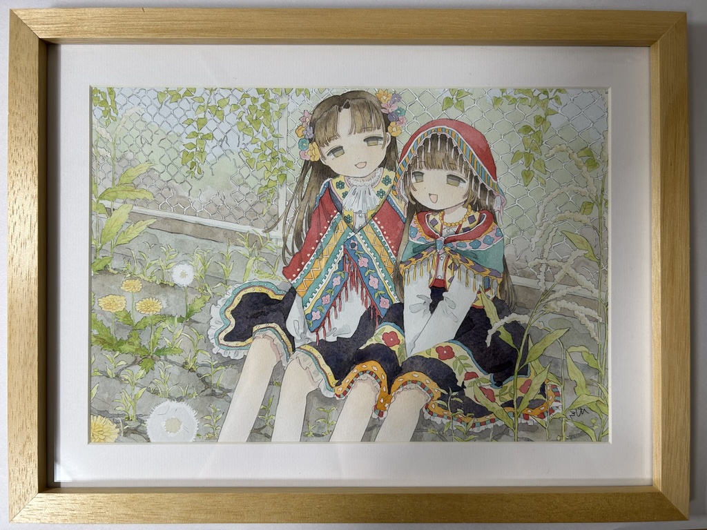 原画「あたたかな時間」