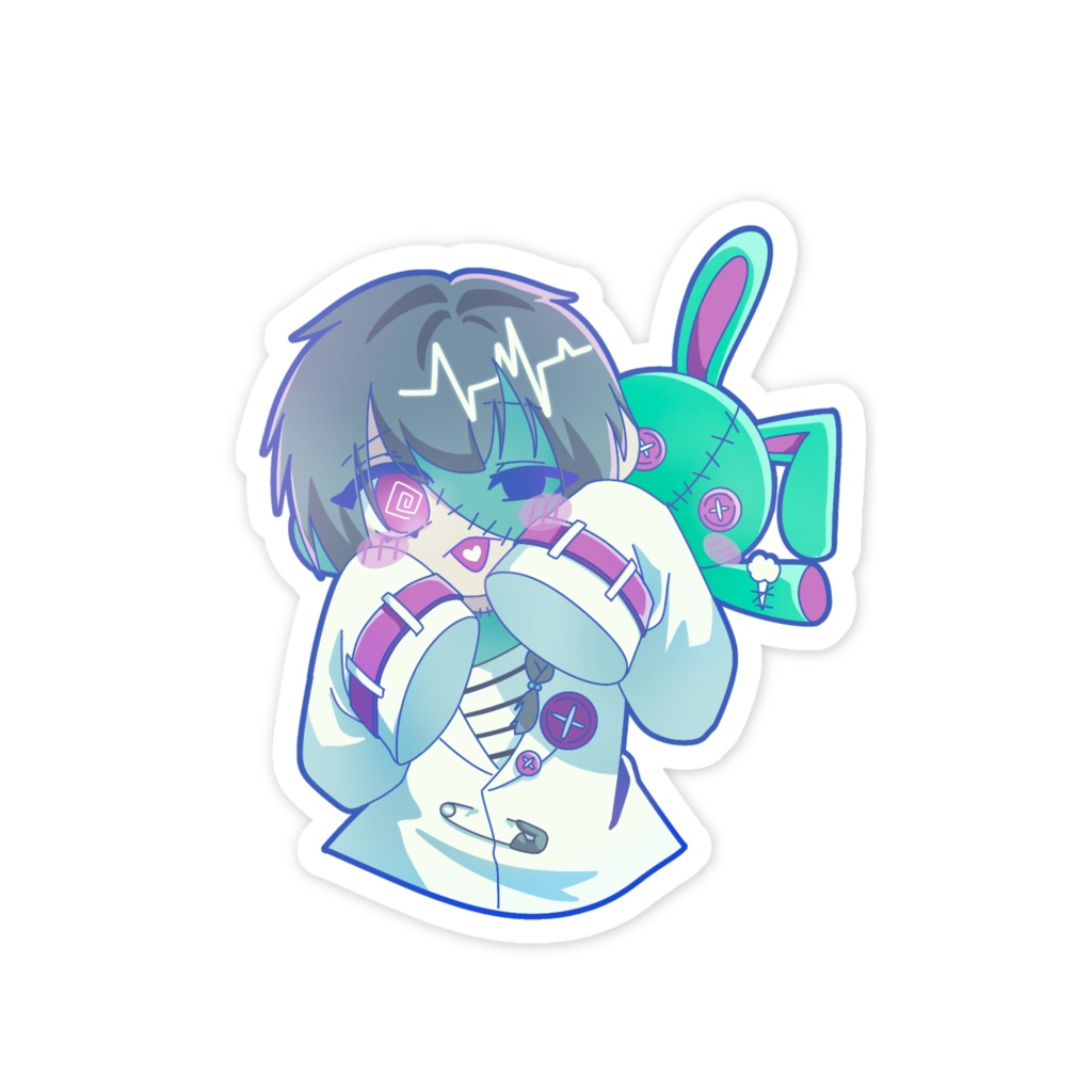 ゾンビくんステッカー