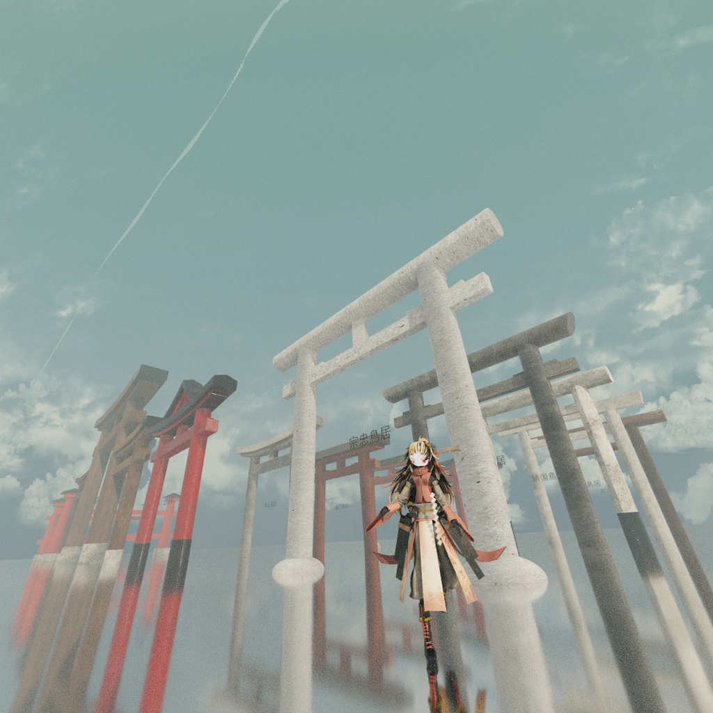 【3Dモデル】鳥居 各13種類詰め合わせ