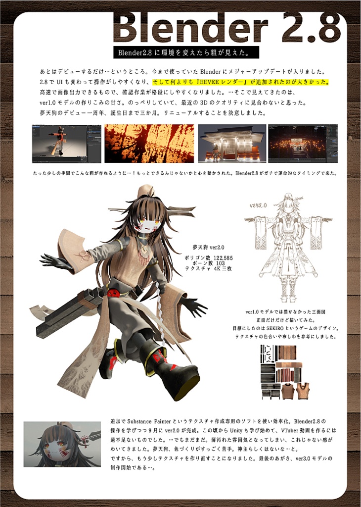 夢天狗がVTuberになるまで【24P・DL版】