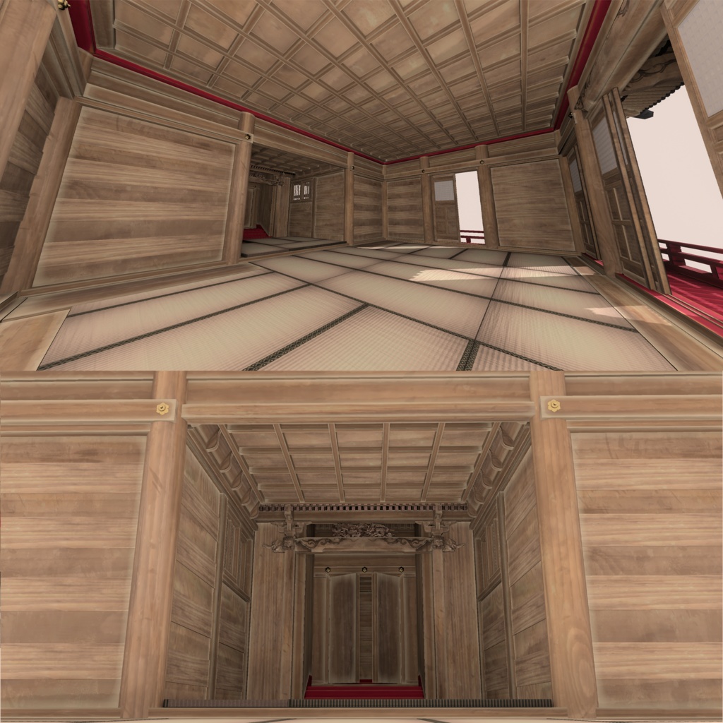 【3Dモデル】『五十鈴神社』新バージョン