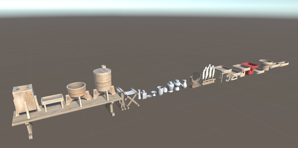 【3Dモデル】神祭具まとめ vol.1