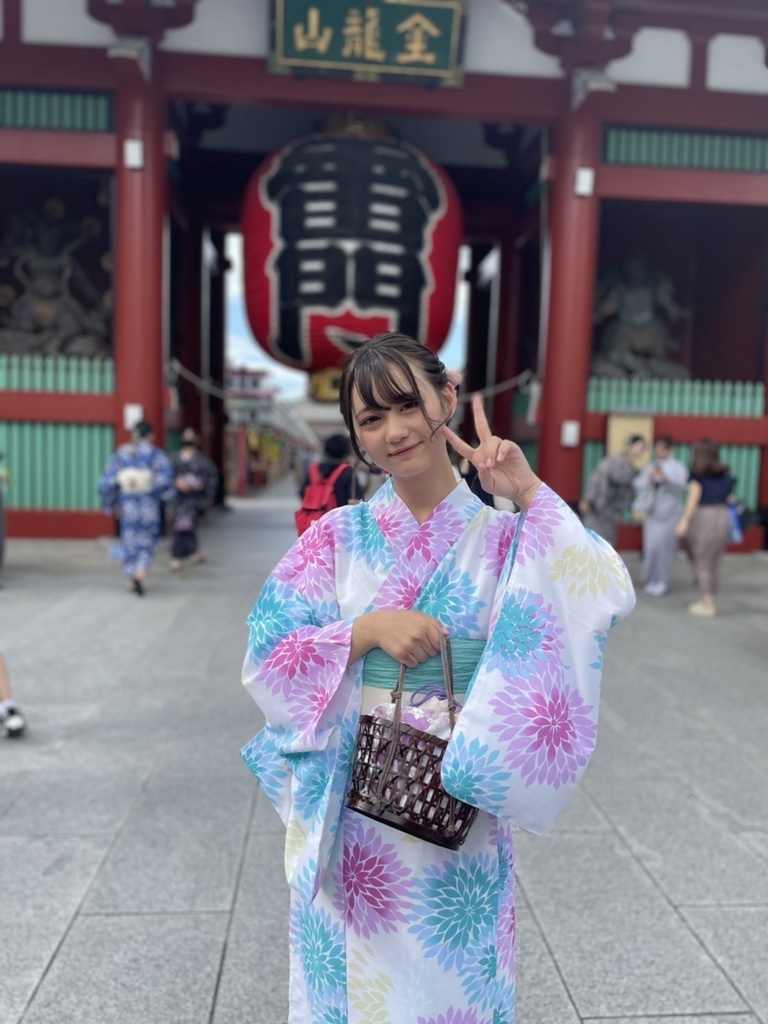 浴衣ブロマイド in浅草