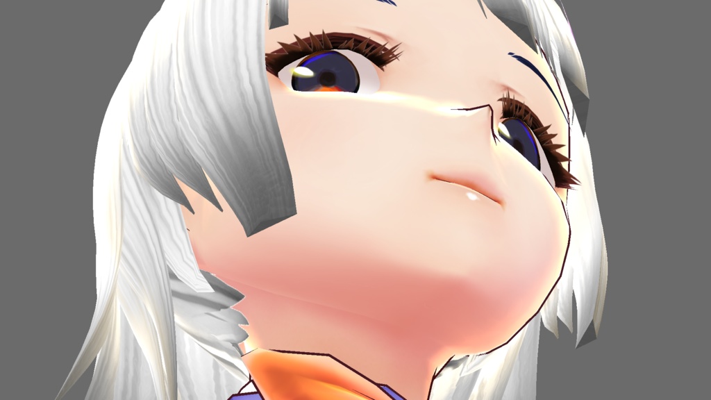 パンキッシュボブ(ヘアピン付き)※耳隠し可能ベータ版で作成 VRoid用ヘアープリセット