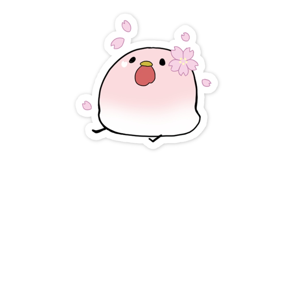 フライングマンステッカー_サクライングマン