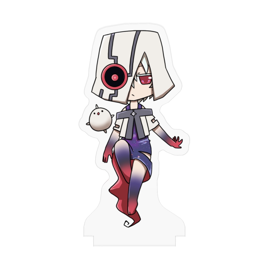 【完全超悪ヴィラニスタ】重力の魔王雷火アクリルフィギュア