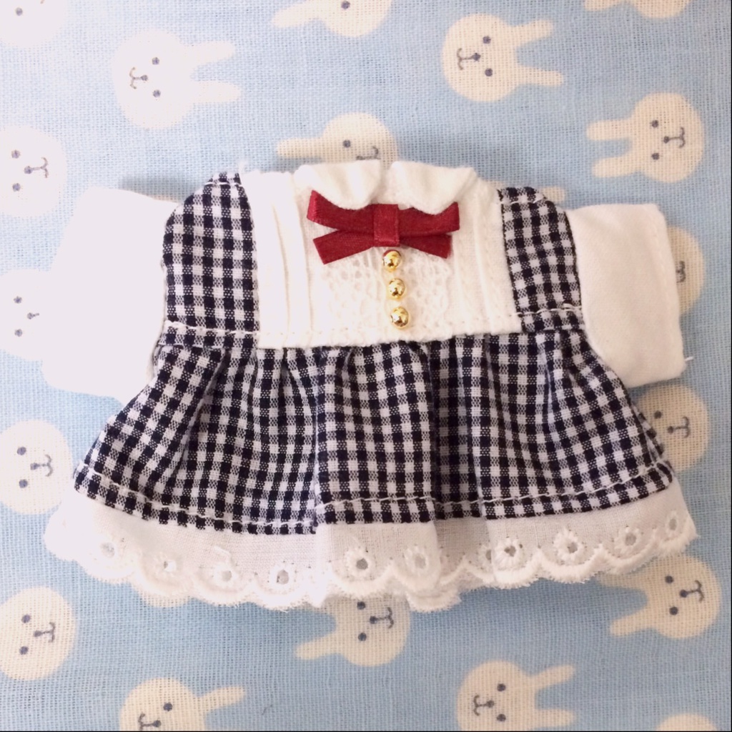 ぬいちゃんの春ワンピース