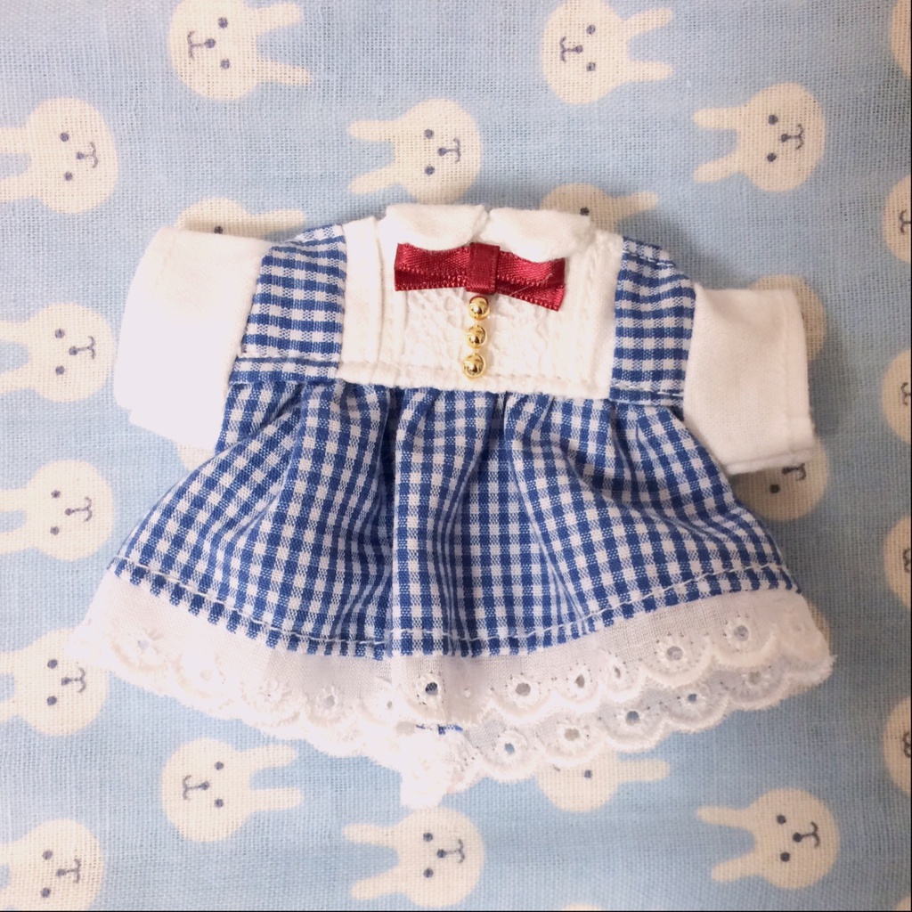 ぬいちゃんの春ワンピース