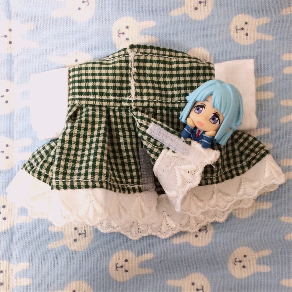 ぬいちゃんの春ワンピース