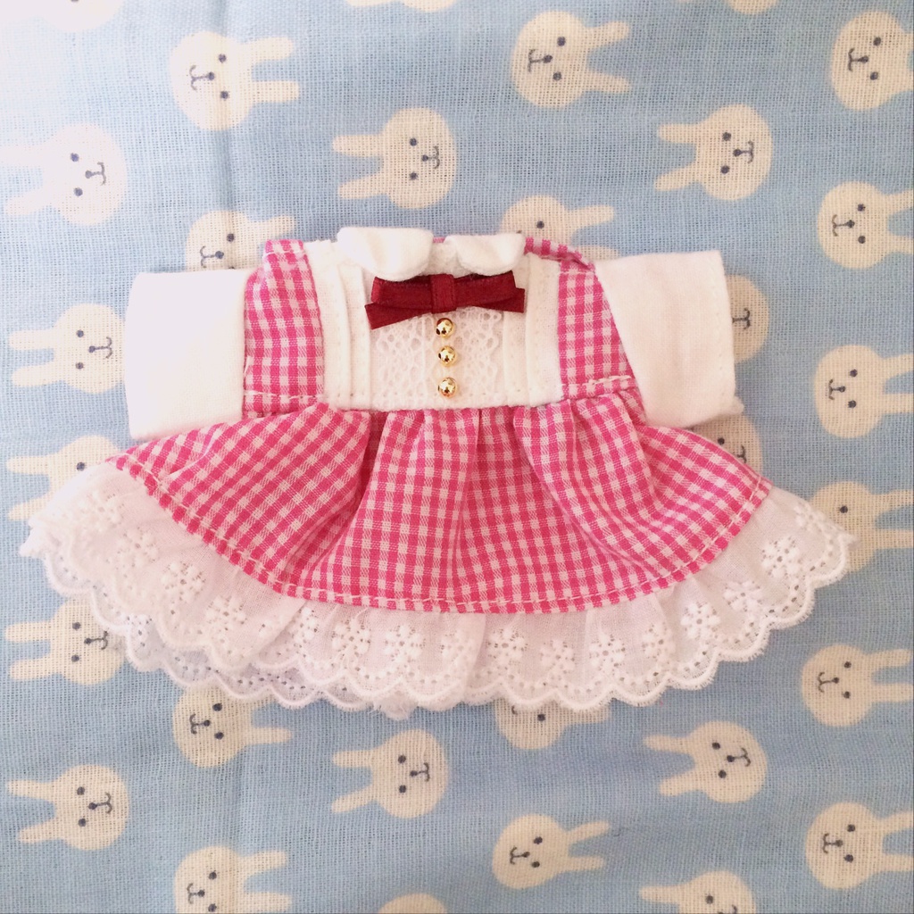 ぬいちゃんの春ワンピース