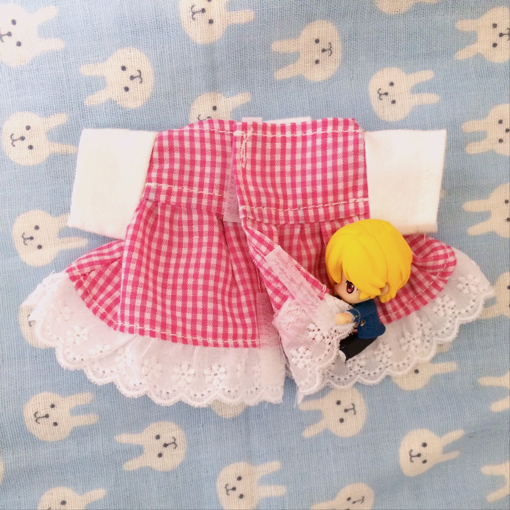 ぬいちゃんの春ワンピース