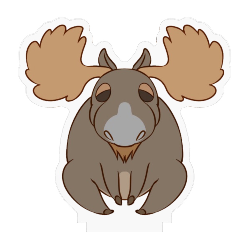 おすわりムースちゃんアクスタ