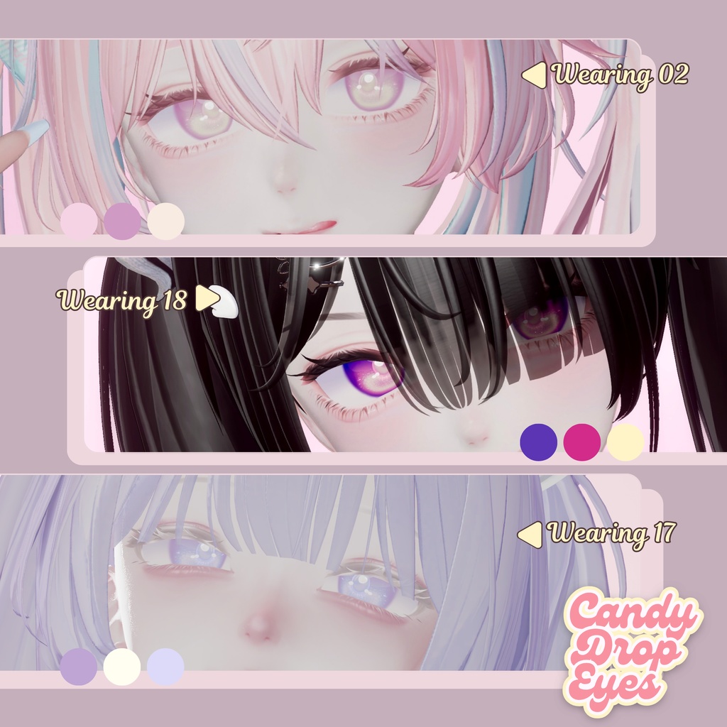 【森羅】EyeTexture_CandyDropEyes_#26Avenue