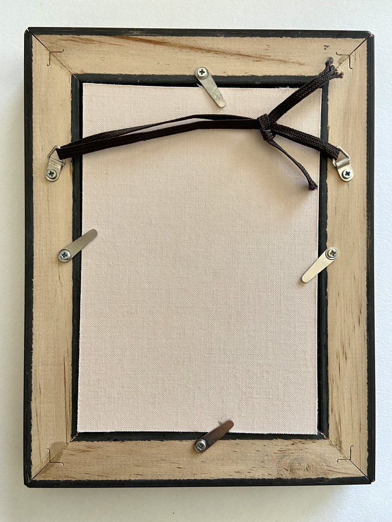 【額装原画】朝の緑の向こうに