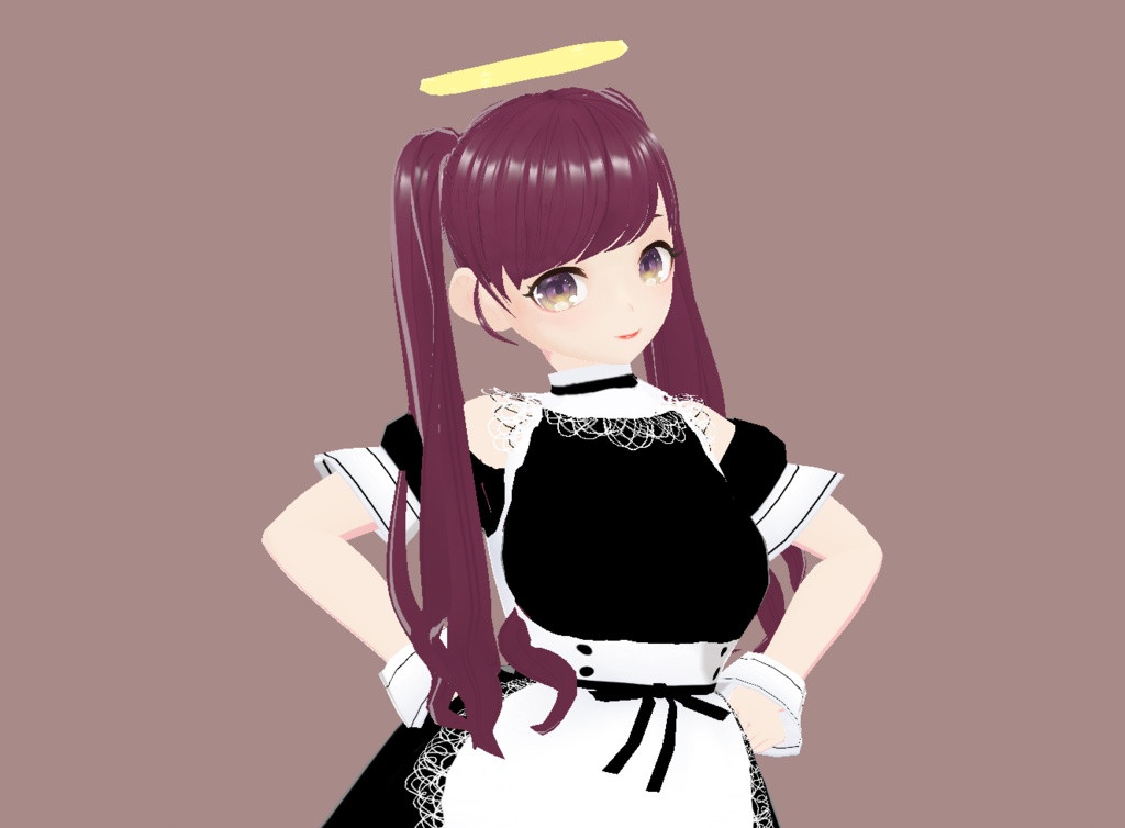 【Vroid製3Dモデル】天使ちゃん【VRMデータ】