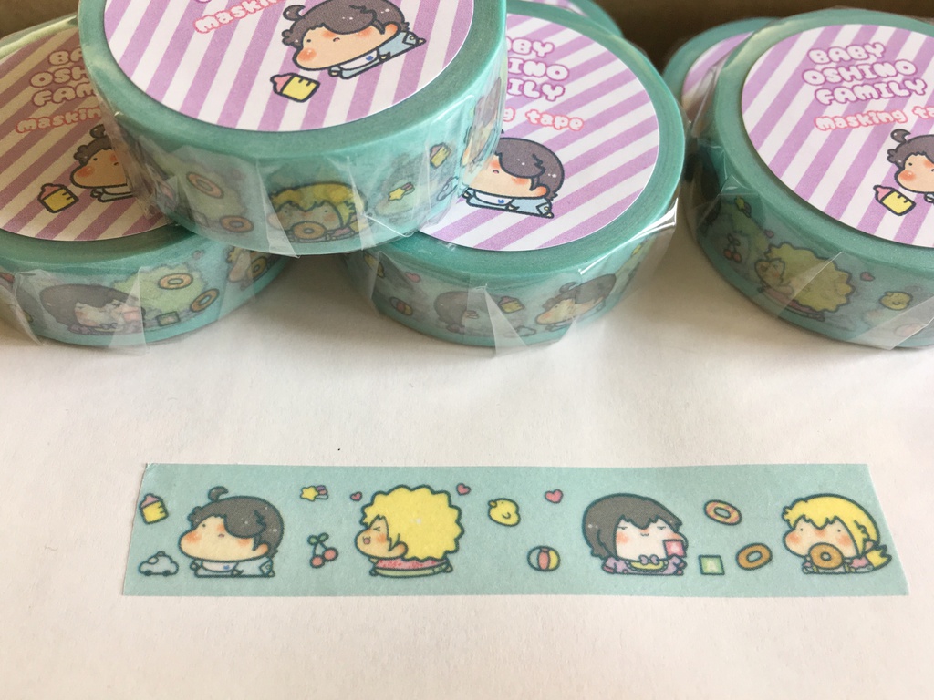 BABY OSHINO FAMILYマスキングテープ