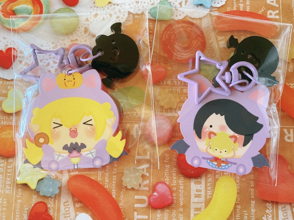 フチなしアクキー【ニシオパレード】