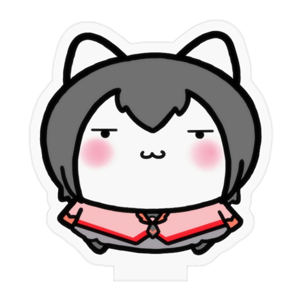 にゃんこ扇ちゃんアクリルフィギュア