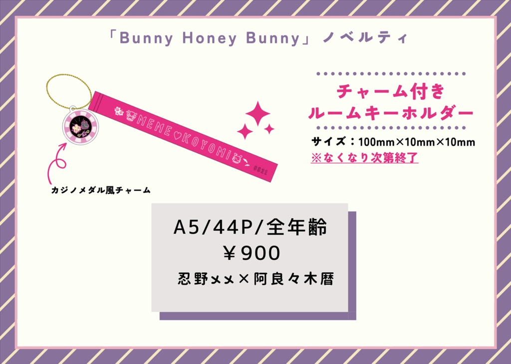 【メメラギバニー衣装イラストアンソロジー】Bunny Honey Bunny【イシン9新刊】【※ノベルティ終了】