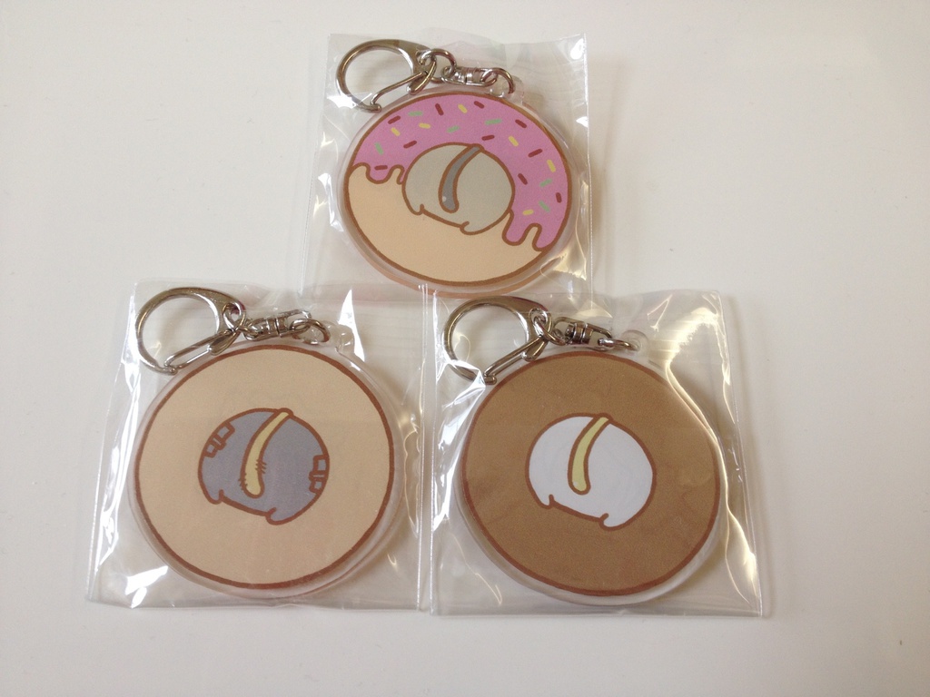 ドーナツキーホルダー