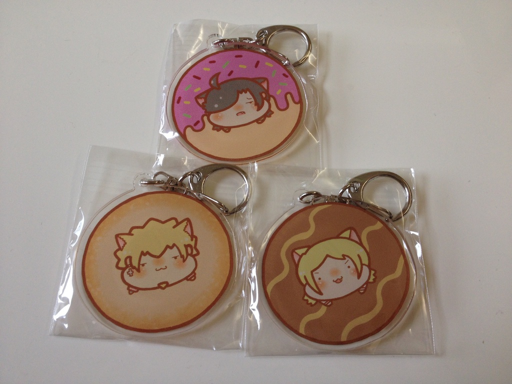 ドーナツキーホルダー