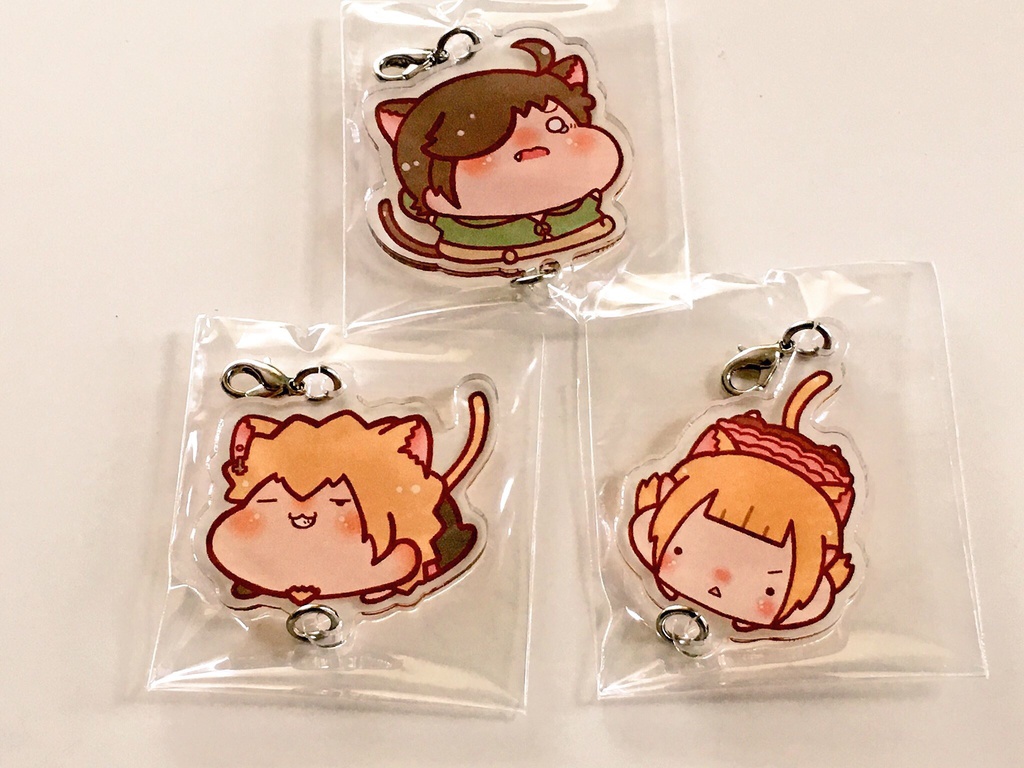 つながるアクリルチャーム