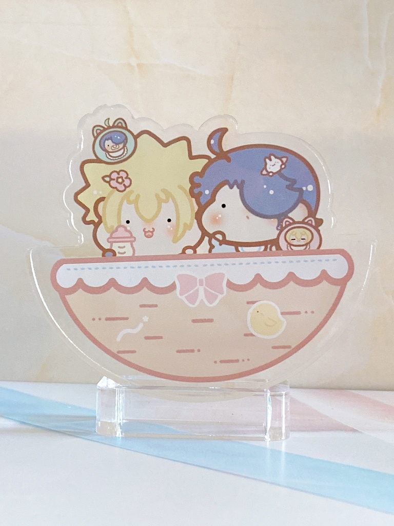 ゆらゆらアクリルブロック【メメラギ】