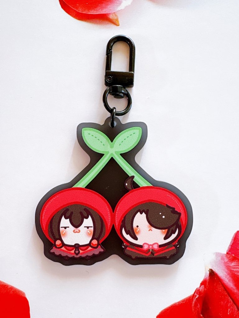 さくらんぼアクキー【扇暦】