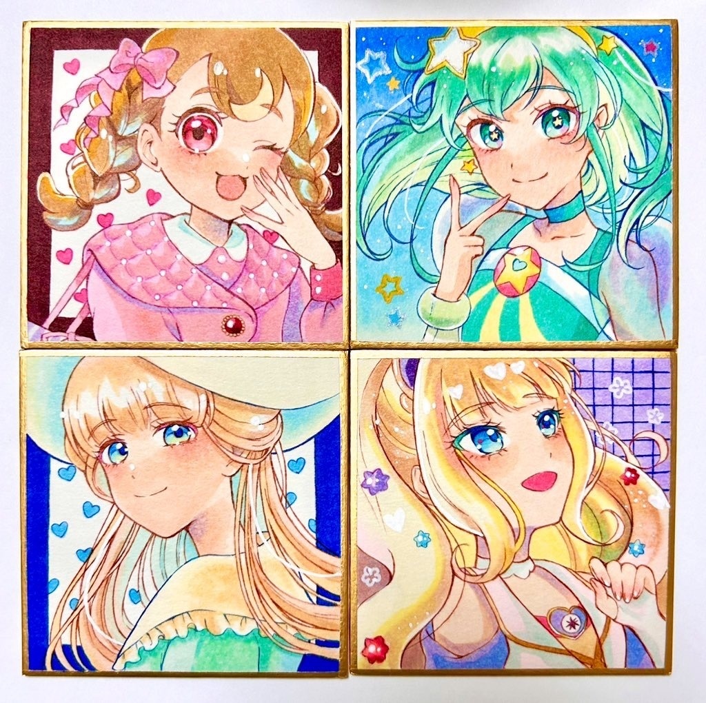 【Aグループ】豆色紙+まゆユキアクキーセット