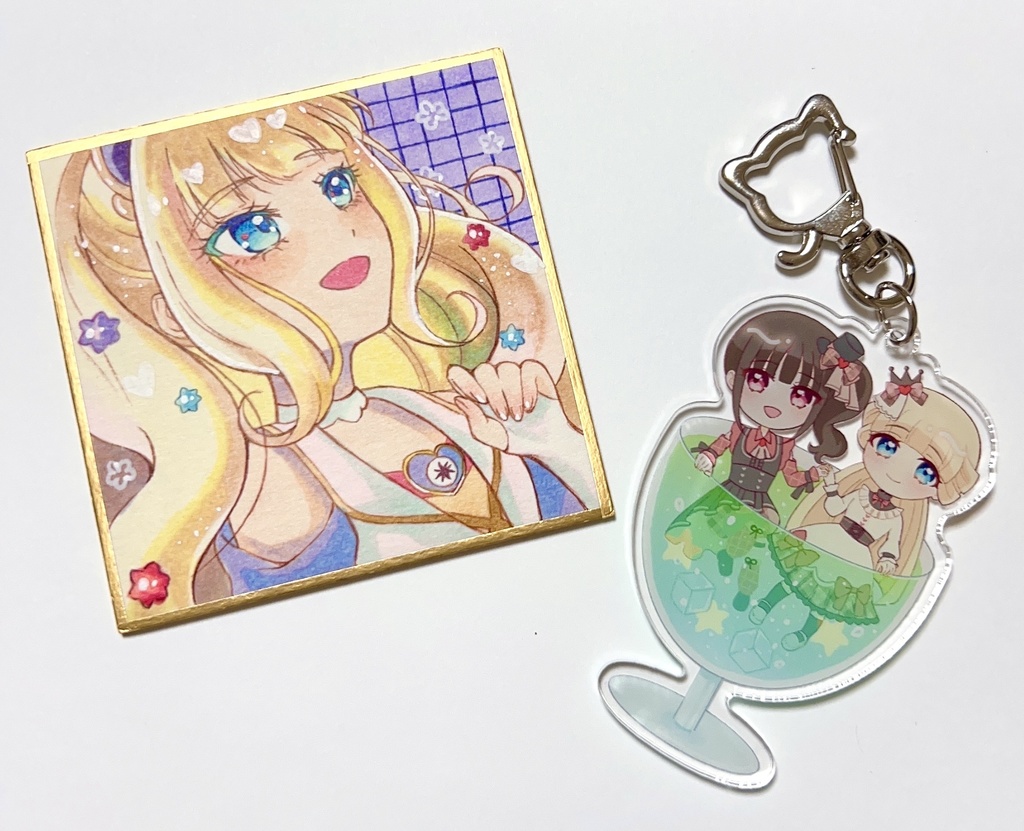 【Aグループ】豆色紙+まゆユキアクキーセット