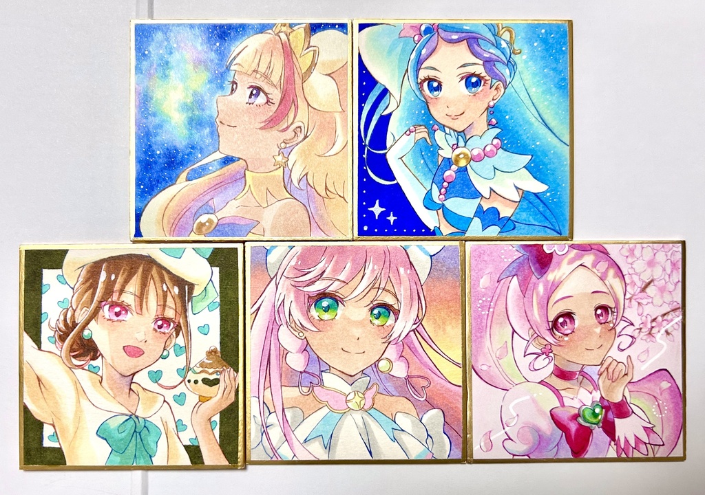 【Cグループ】豆色紙+まゆユキアクキーセット