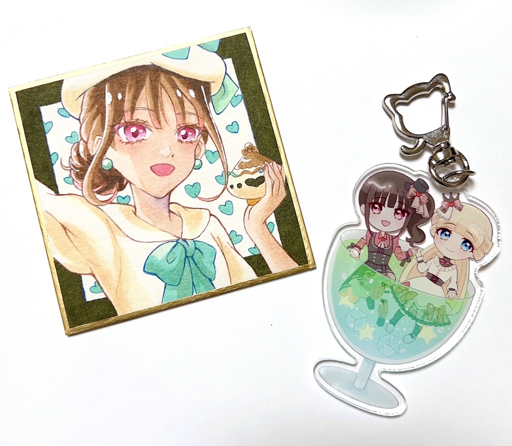 【Cグループ】豆色紙+まゆユキアクキーセット